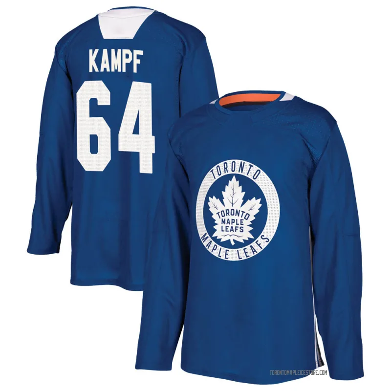 Royal Men's David Kampf Toronto Maple Leafs Authentic Practice Jersey