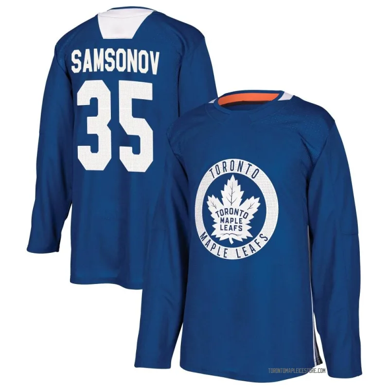 No30 Ilya Samsonov Purple Authentic Fights Cancer Women's Stitched Jersey