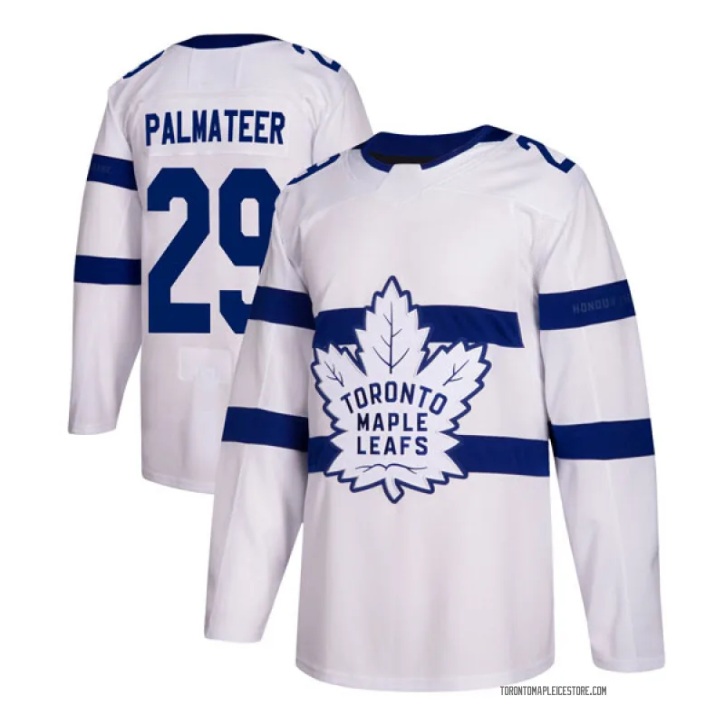 White Men's Mike Palmateer Toronto Maple Leafs Authentic 2018 Stadium Series Jersey