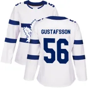 White Women's Erik Gustafsson Toronto Maple Leafs Authentic 2018 Stadium Series Jersey