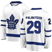 White Youth Mike Palmateer Toronto Maple Leafs Breakaway Away Jersey